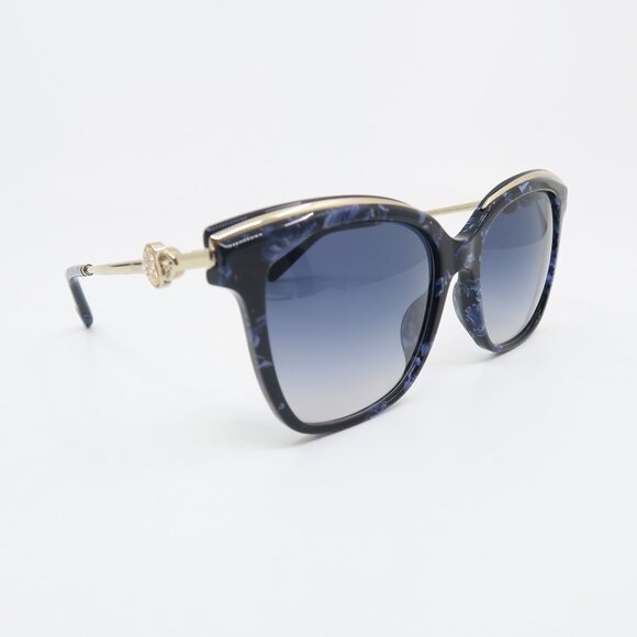 Chopard SCH262S OAL2 57mm. Blue Marble/Blue Gradient Women\'s New Sunglasses. main image 5